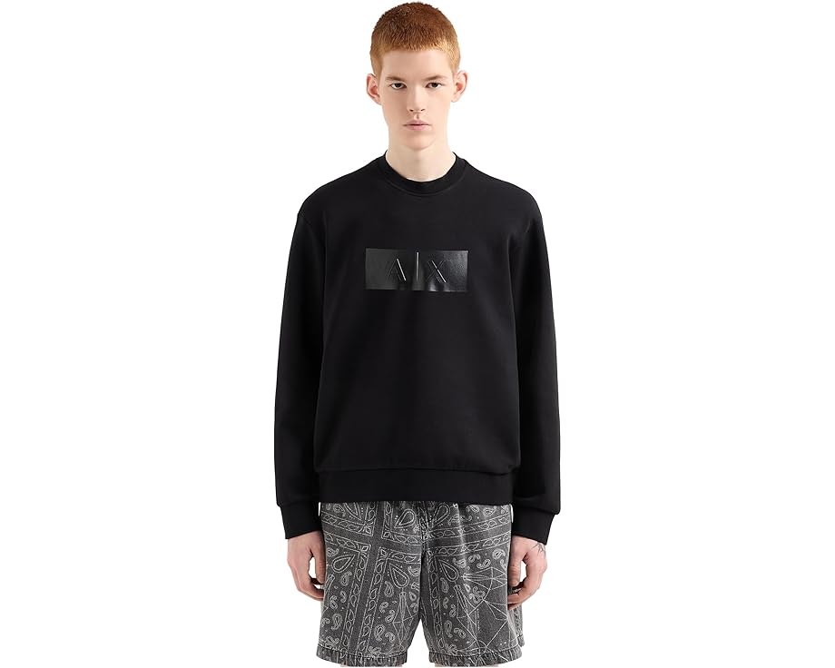 Свитшот Armani Exchange с прямоугольным логотипом A|x