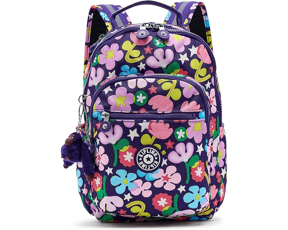 Kipling рюкзак Seoul Small с принтом Fairy Flower