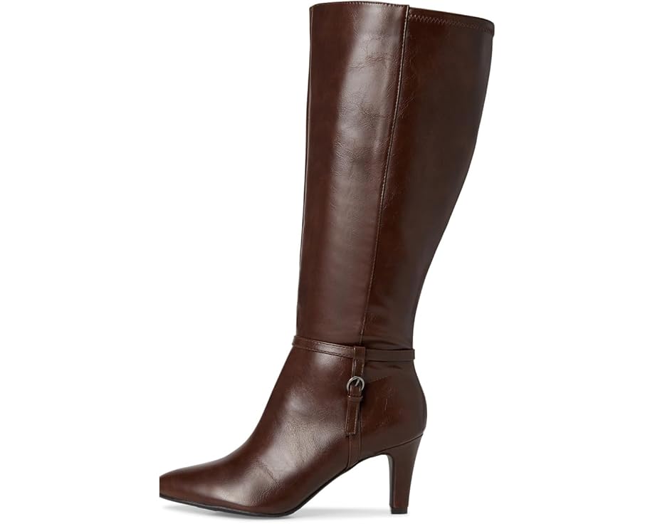 Ботинки LifeStride Galant Wide Calf на шпильке с ремешком и переработанными материалами