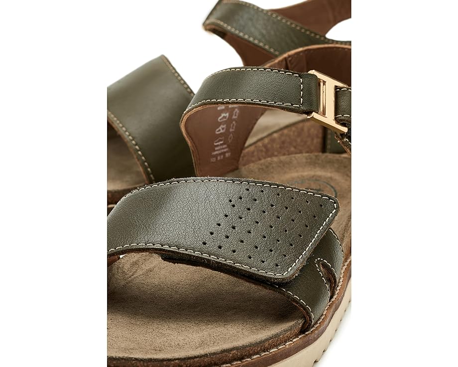 Сандалии Taos Footwear Modern с кожаным верхом и регулируемым ремешком