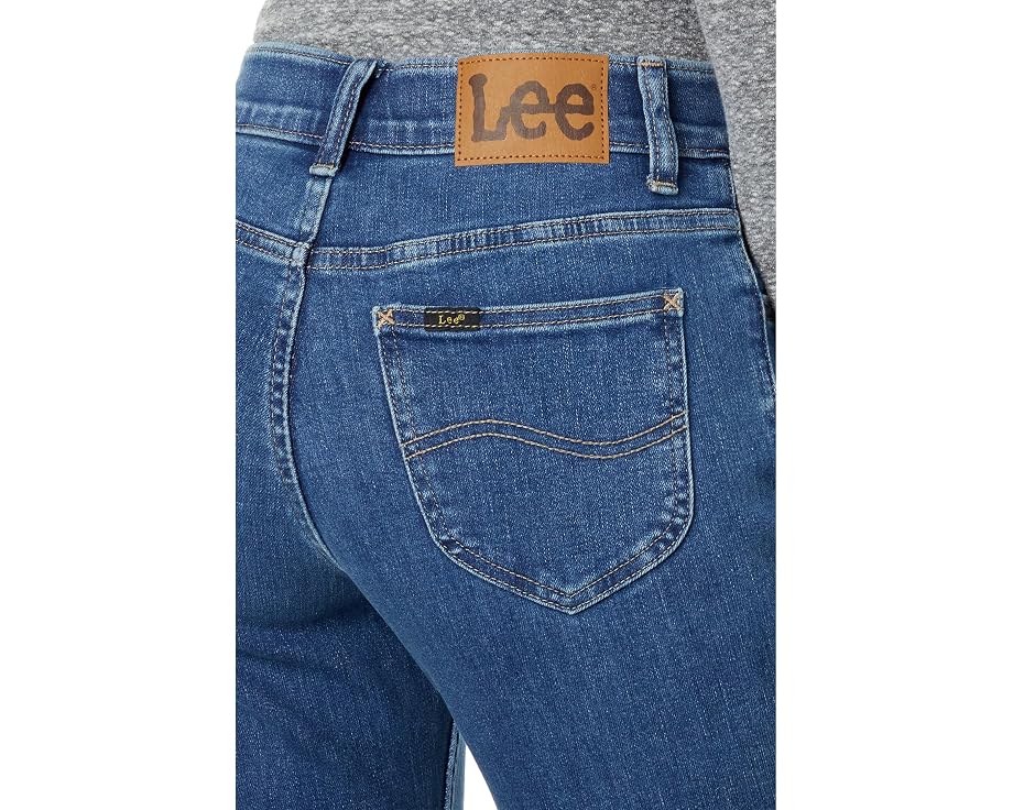 Джинсы Lee Petite Flex Motion Straight прямого кроя синие