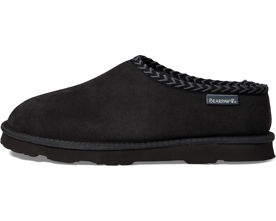 Тапочки Beau Bearpaw из замши с овечьей шерстью и резиновой подошвой