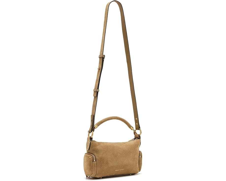 Сумка на плечо Rebecca Minkoff M.A.B Utility из замши