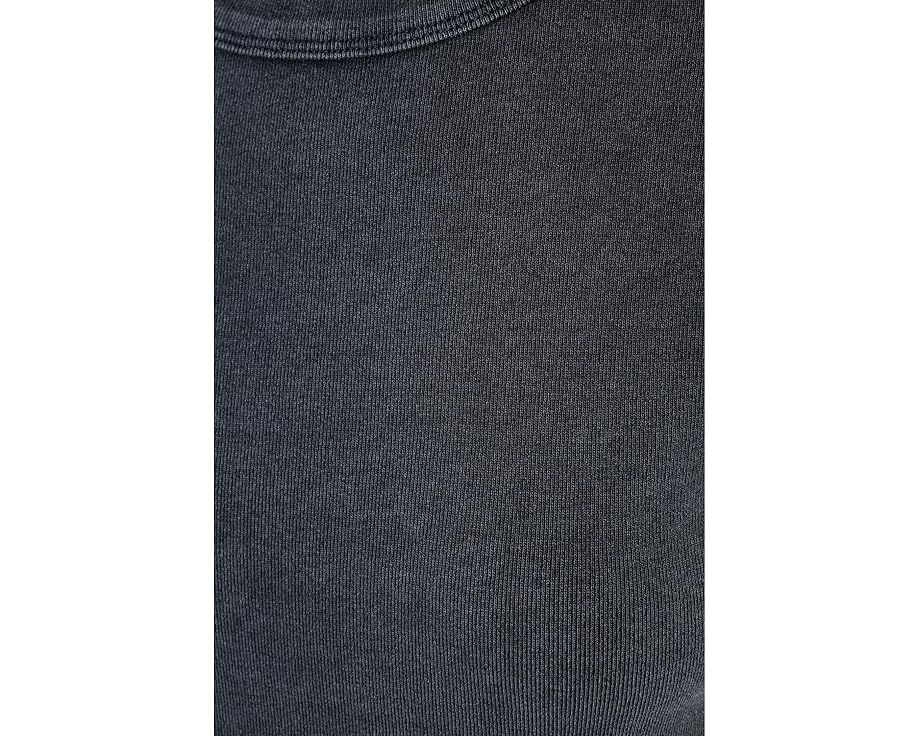 Футболка We The Free Atlas Crew Tee Black из ребристого хлопка