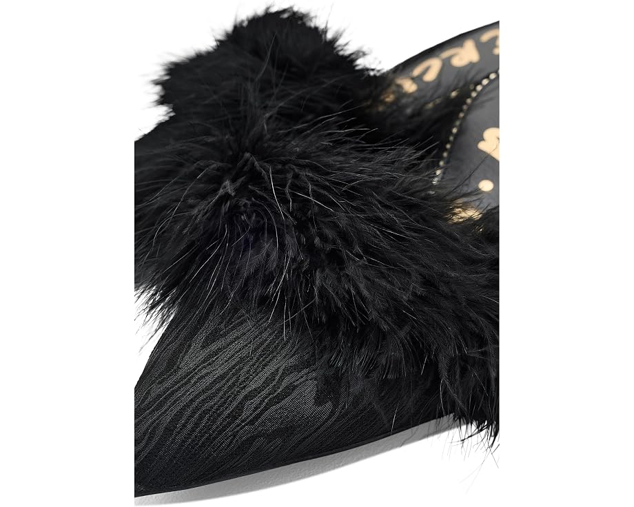 Мюли Gemma Fluff от Circus NY by Sam Edelman с перьями на шпильке