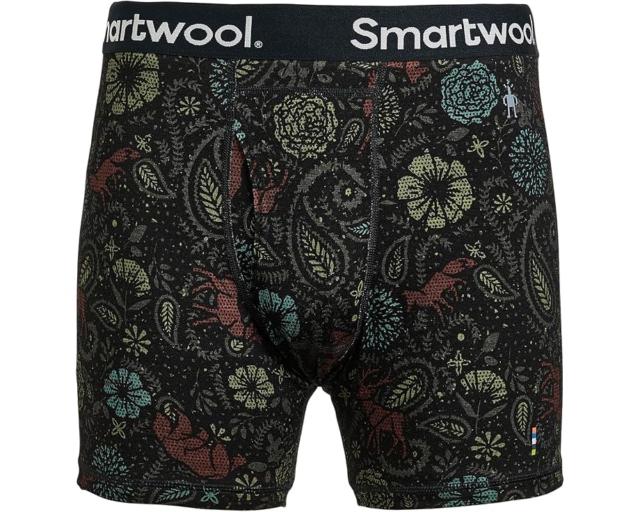 Боксеры Smartwool Merino Print с принтом