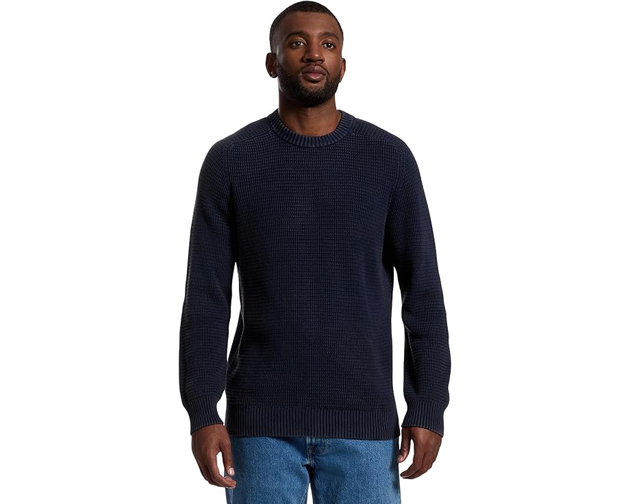 Свитер Textured Washed Cotton с круглой горловиной и фактурной поверхностью от L.L.Bean