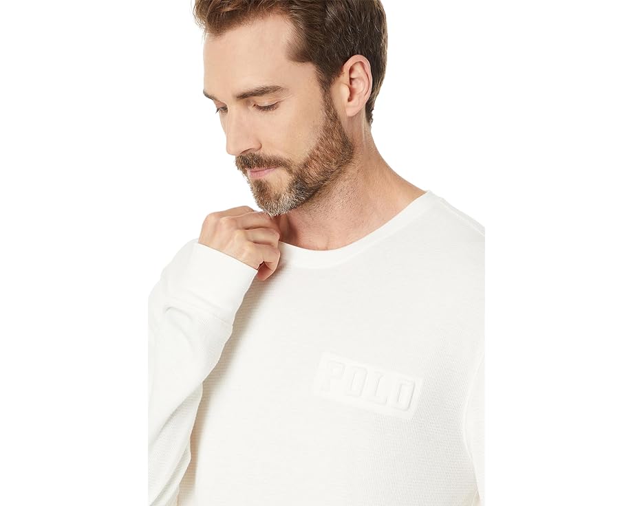 Термофутболка Polo Ralph Lauren Embossed с длинным рукавом