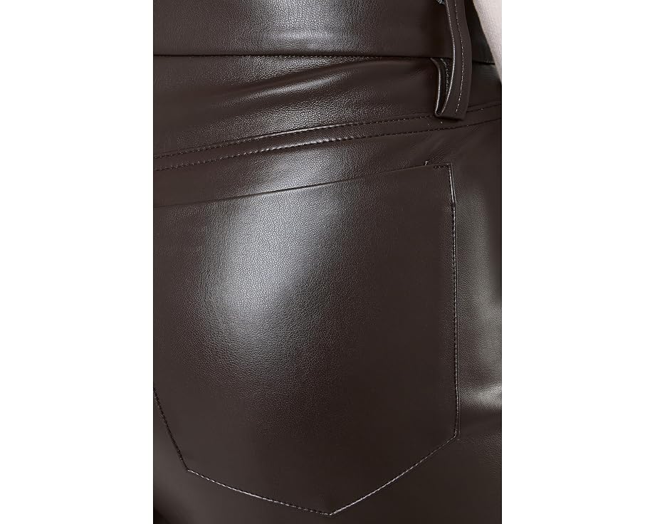 Брюки Joe's Jeans The Leather Lou Lou кожаные широкие