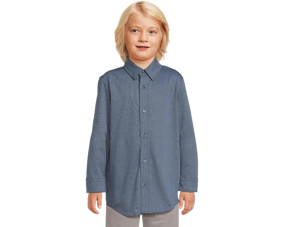 Рубашка Johnston & Murphy Kids XC Flex Stretch с длинным рукавом