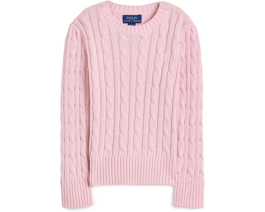 Детский джемпер Polo Ralph Lauren с косами из хлопка