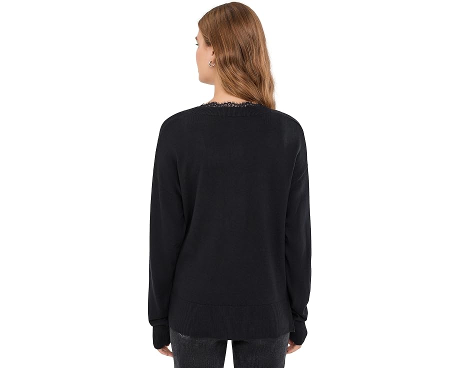 Georgie Lace Trim Cardi