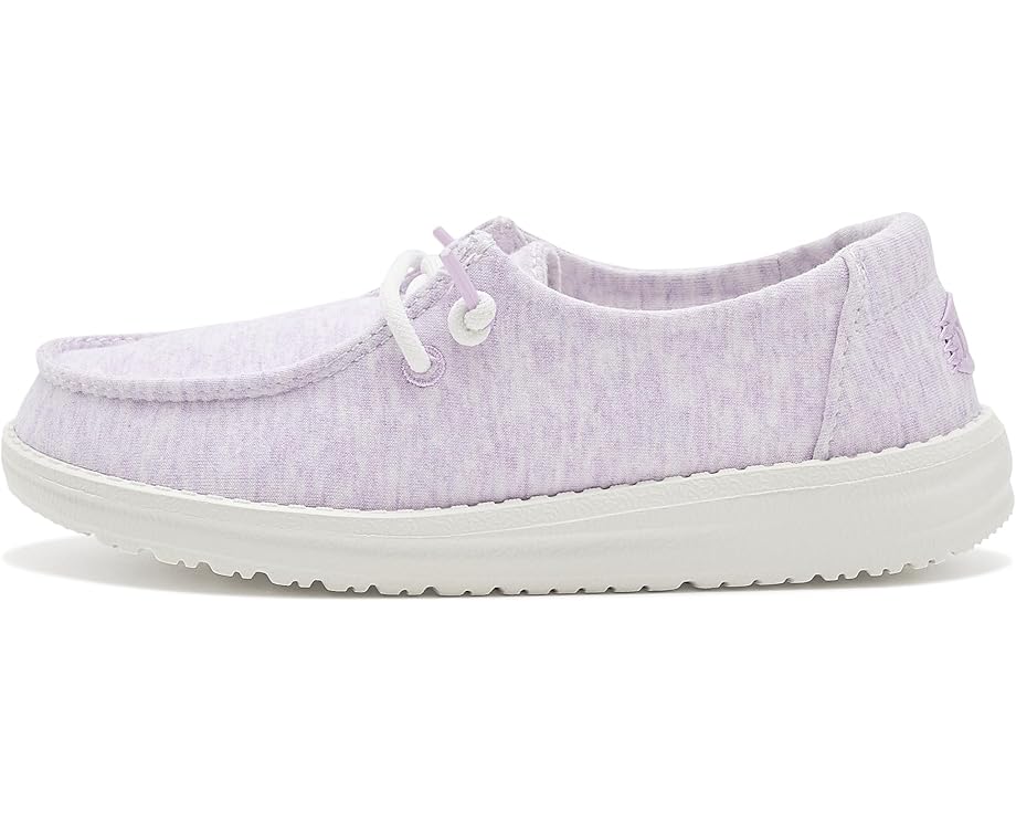 Hey Dude Kids Wendy Y Stretch Jersey Lilac с мягким эластичным верхом