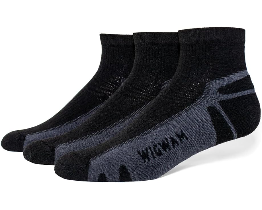 3 пары носков Wigwam Thunder Quarter с технологией Ultimax и бесшовным носком
