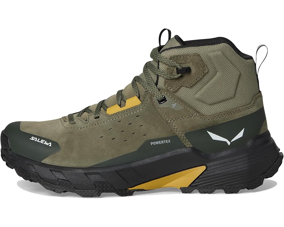 Треккинговые ботинки SALEWA Pedroc 2 Leather Mid Ptx на мембране PowerTex