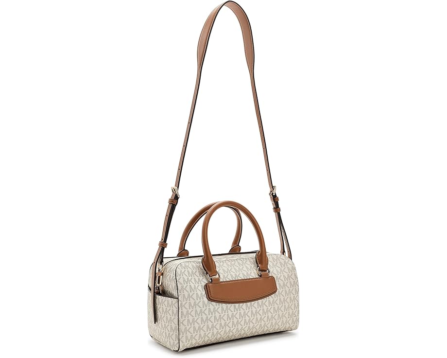 Сумка MICHAEL Michael Kors Jet Set Travel Extra Small Duffle через плечо с принтом лого