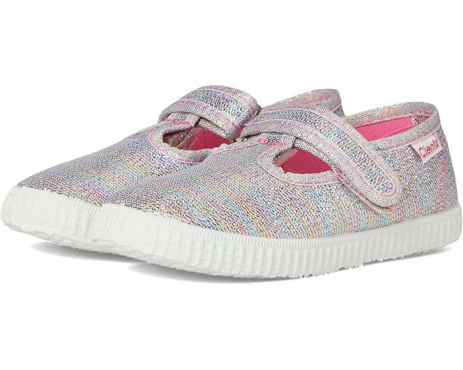 Детские туфли Cienta Kids Shoes 50083 с текстильным верхом и застежкой на липучке