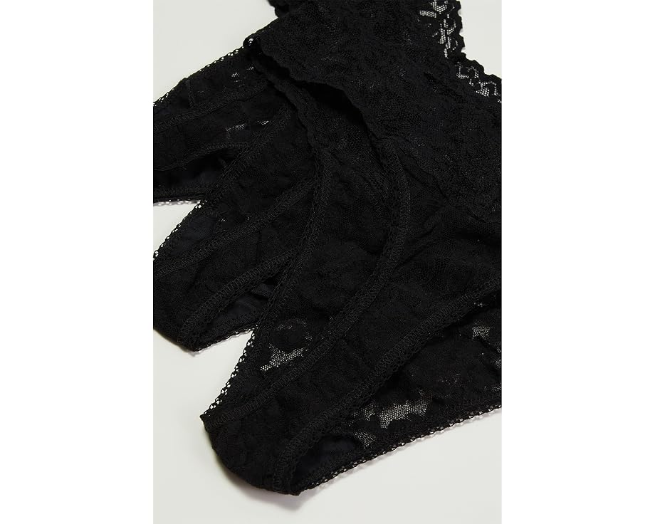 Набор из 3 стрингов Hanky Panky с классической посадкой и хлопковой ластовицей