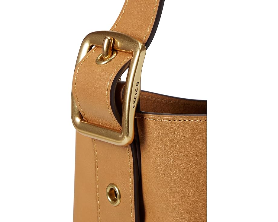 Ведро сумка COACH Bleecker Bucket Bag из кожи с вынимаемым мешочком