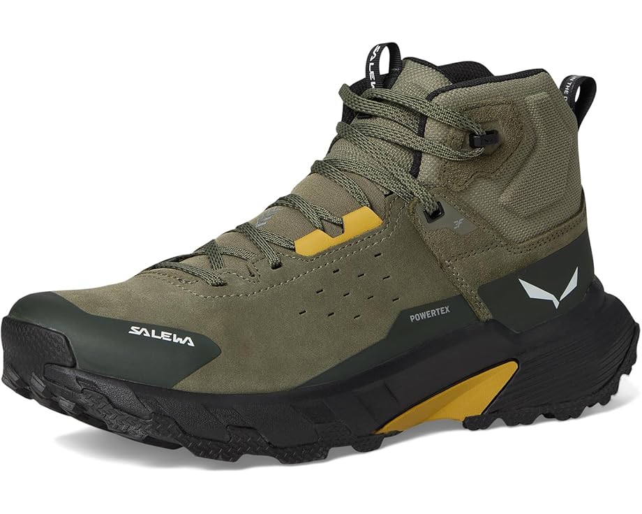 Треккинговые ботинки SALEWA Pedroc 2 Leather Mid Ptx на мембране PowerTex