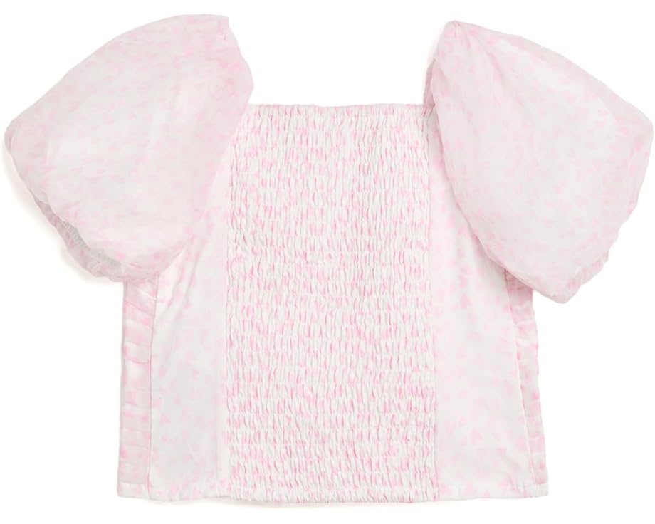 Топ Emerson Organza Puff Sleeve Top для детей от abercrombie kids