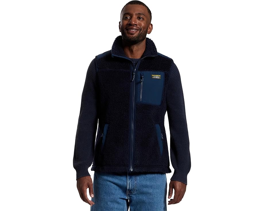 Жилет Bean's Sherpa с капюшоном и карманами на молнии L.L.Bean