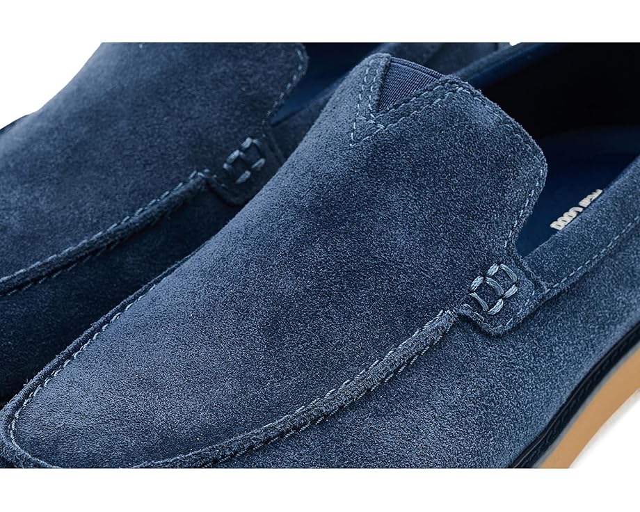 Замшевые лоферы TOMS Marcos на устойчивом каблуке