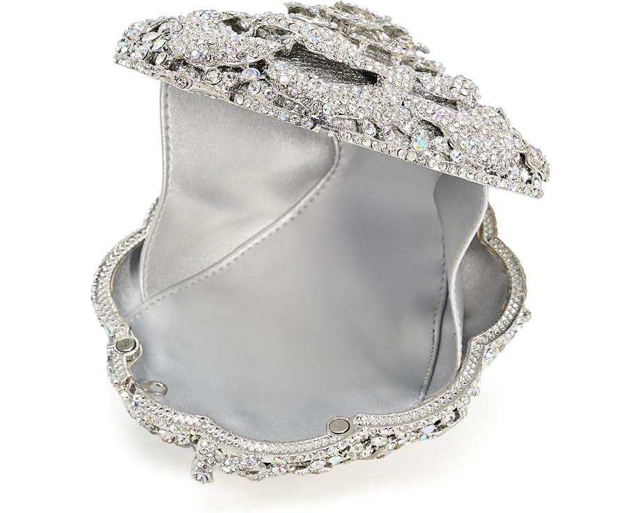 Клатч Dune London Bling с цветочным декором из страз