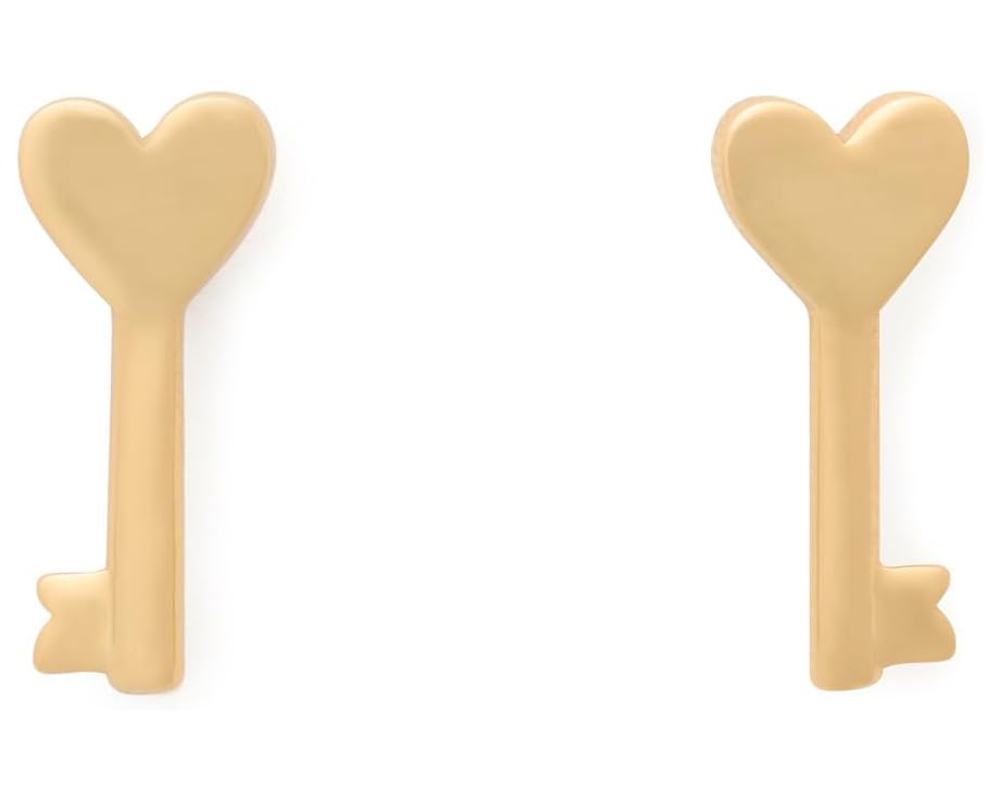 Серьги-гвоздики Kate Spade New York Key Studs с кубическим цирконием и стеклянными цветами