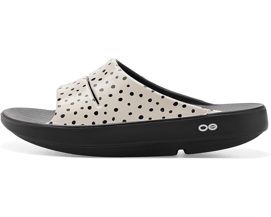 Слайды OOFOS Ooahh Limited Slide с принтом и технологией Oofoam