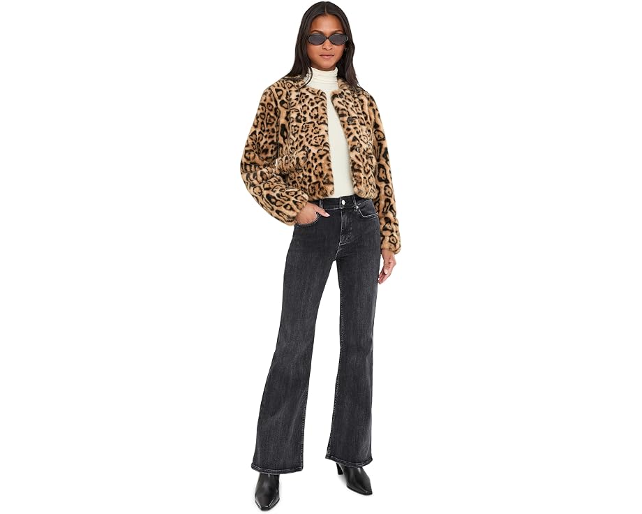 Куртка Blank NYC Animal Instinct из искусственного меха с леопардовым принтом
