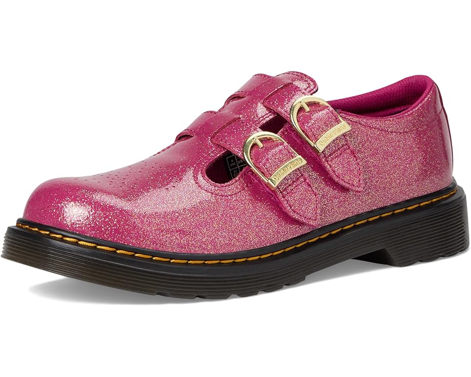 Туфли Mary Jane Dr. Martens 8065 J для детей с перфорацией и пряжками