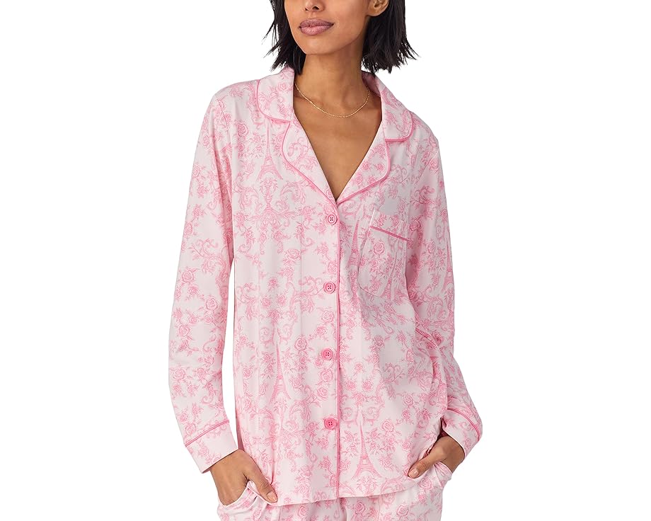 Пижамный комплект Bedhead PJs Organic Cotton с принтом