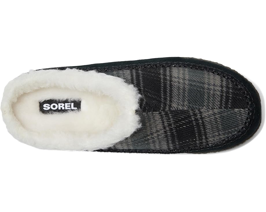 SOREL Falcon Ridge II утепленные домашние тапочки из замши с шерстяной подкладкой
