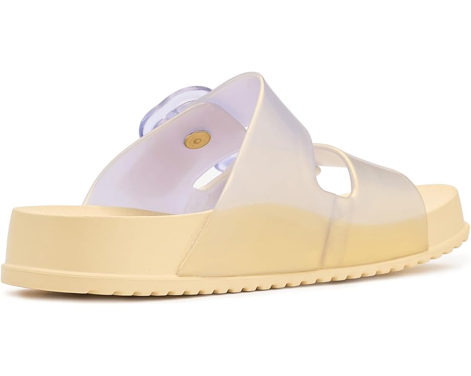 Шлепанцы Cozy Slides для детей коллекция Mini Melissa жемчужно-желтые