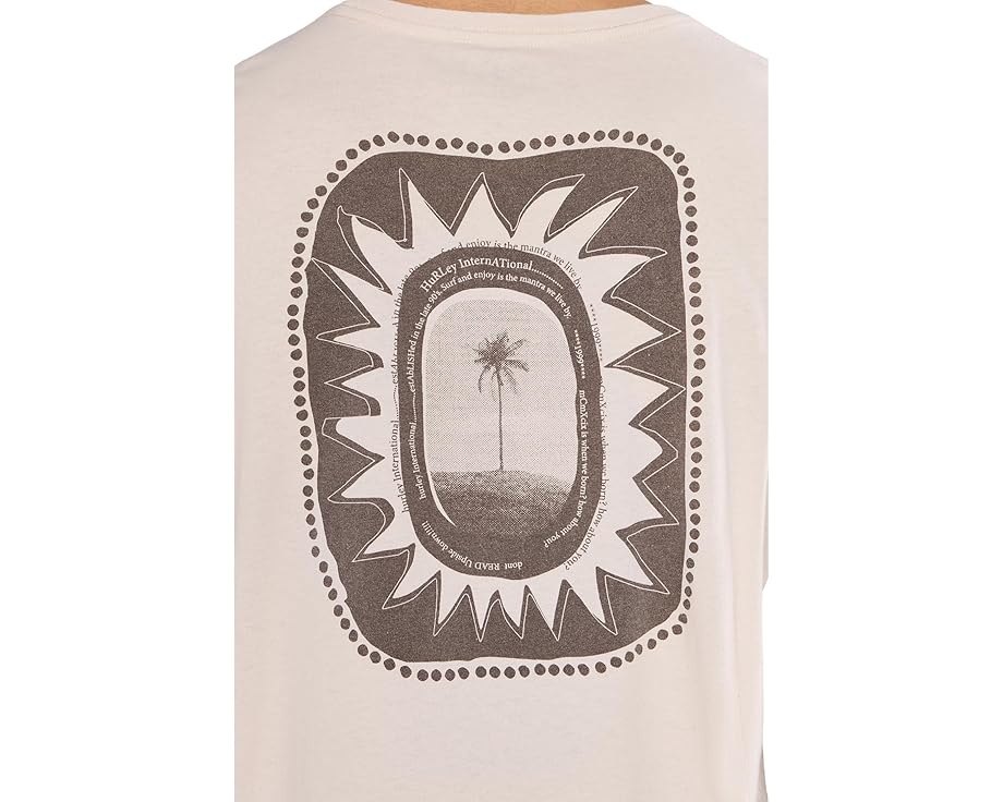 Hurley Seclusion Футболка с коротким рукавом и принтом на груди