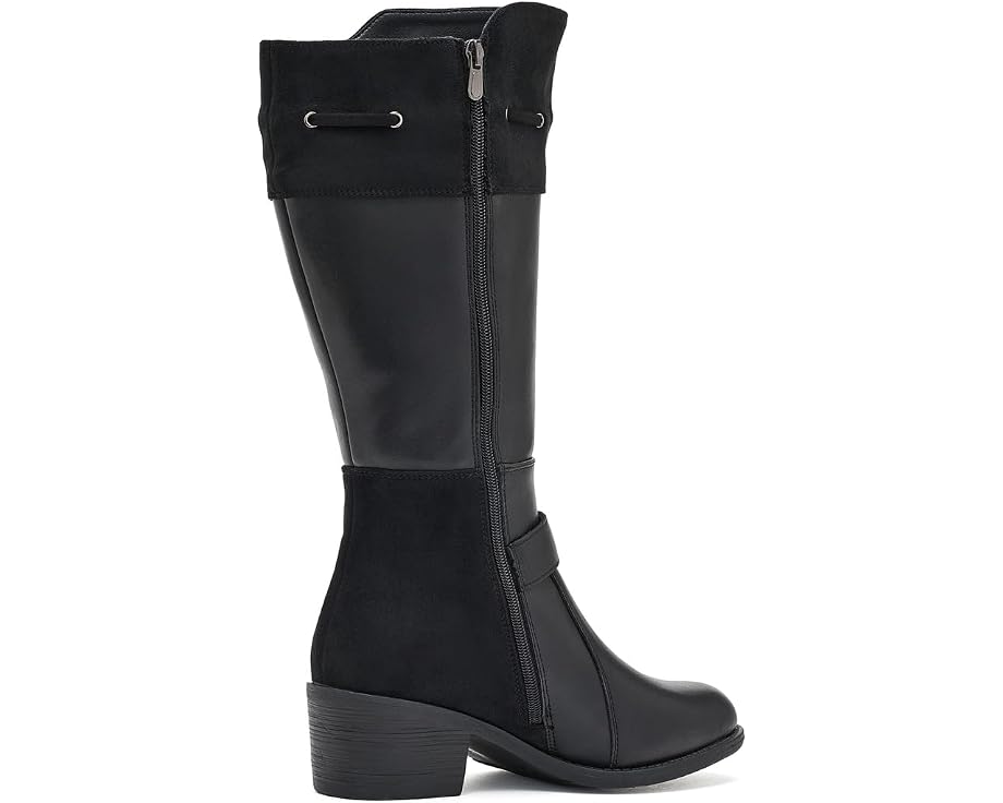 Высокие кожаные сапоги Spring Step Velandra на каблуке