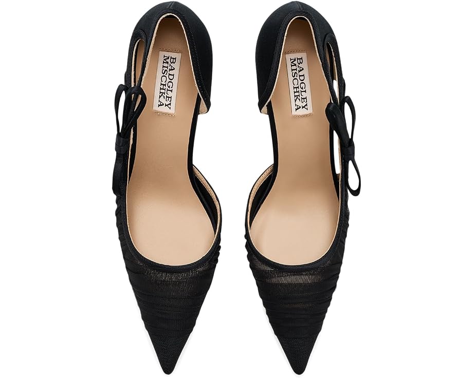 Туфли Badgley Mischka Rayna с бантом и плиссе