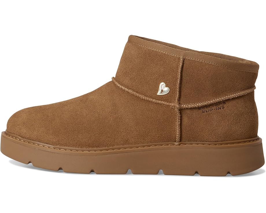 SKECHERS Keepsakes Cozy мини ботинки без шнуровки с утеплением из шерсти и стелькой Memory Foam