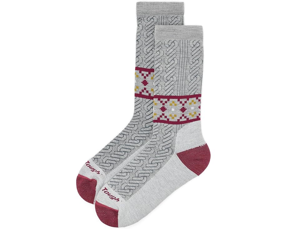 Darn Tough Vermont Nordic Twist Crew Lightweight носки с амортизацией