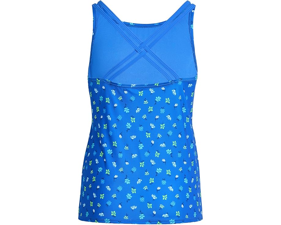 Nike Kids Комплект танкини Crafted Blooms с перекрестными лямками и сплошной подкладкой