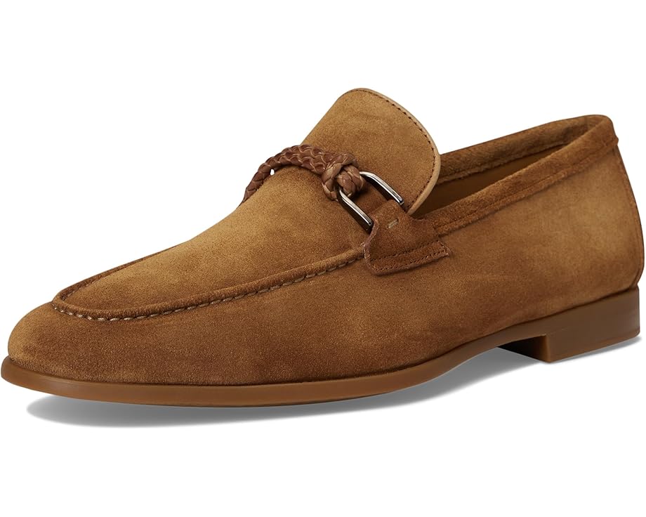 Magnanni Destin лоферы с плетением из замши Segale