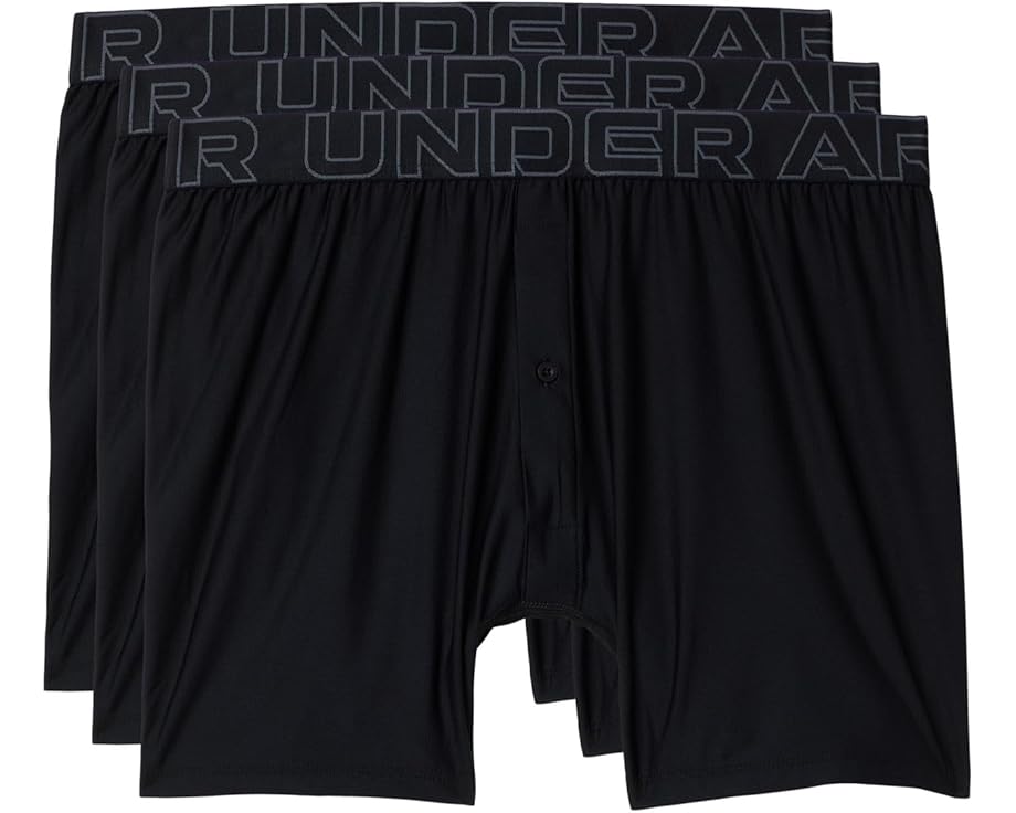 Боксеры Under Armour Lounge Tech Mesh Boxers 6" черные из сетки