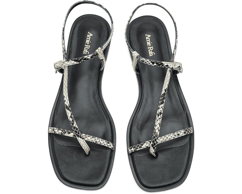 Кожаные сандалии Maxy Flat на плоской подошве от Amie Rafa