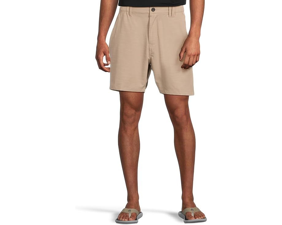 Шорты Hurley Phantom Slub 18 дюймов (46 см) с 3/4 эластичным поясом