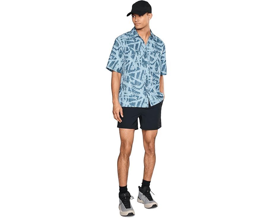 Рубашка Sun Drift™ Cooling Printed Short Sleeve Shirt от Mountain Hardwear с принтом и UPF 50