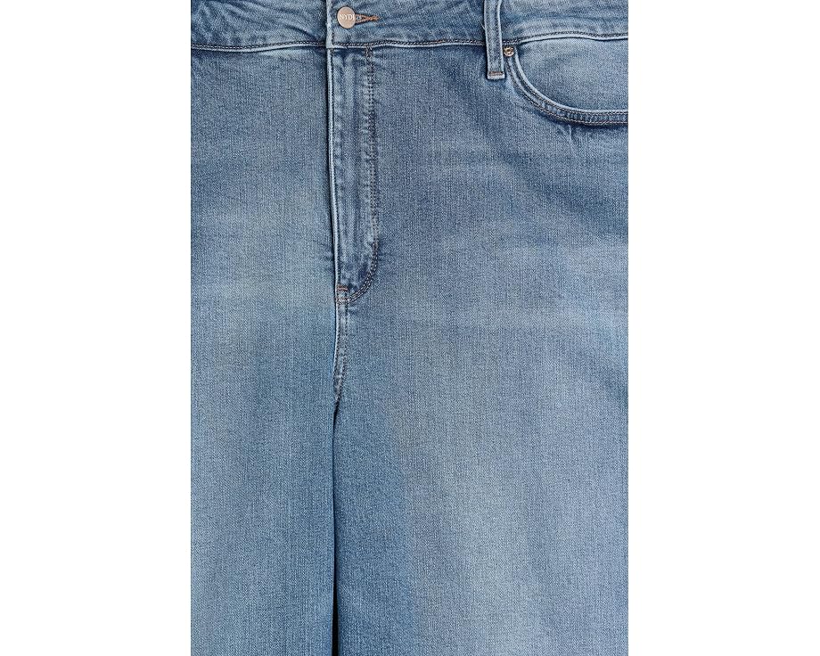 Джинсы Plus Size Teresa Ankle от NYDJ с широкой штаниной