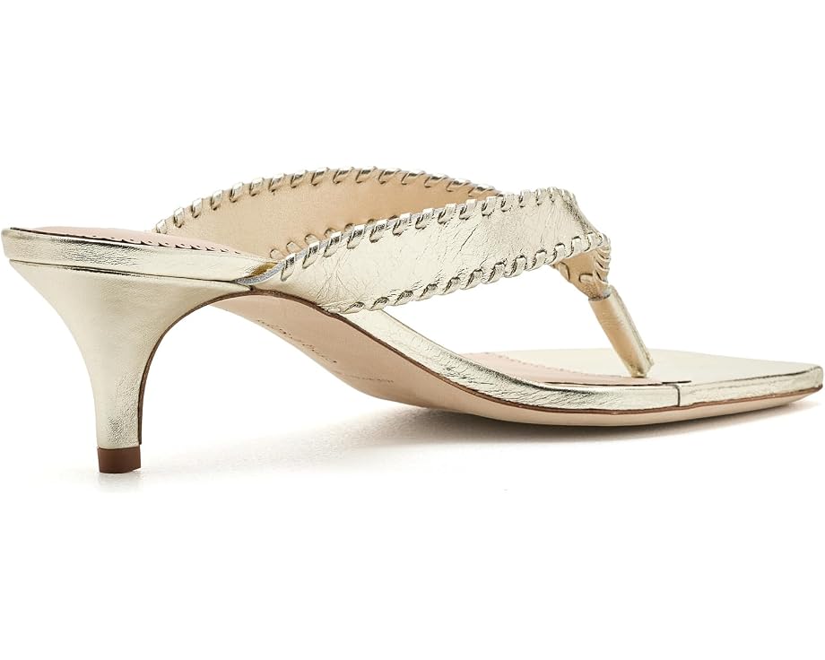 Босоножки Frankie Metallic на каблуке-рюмочке Cinq à Sept