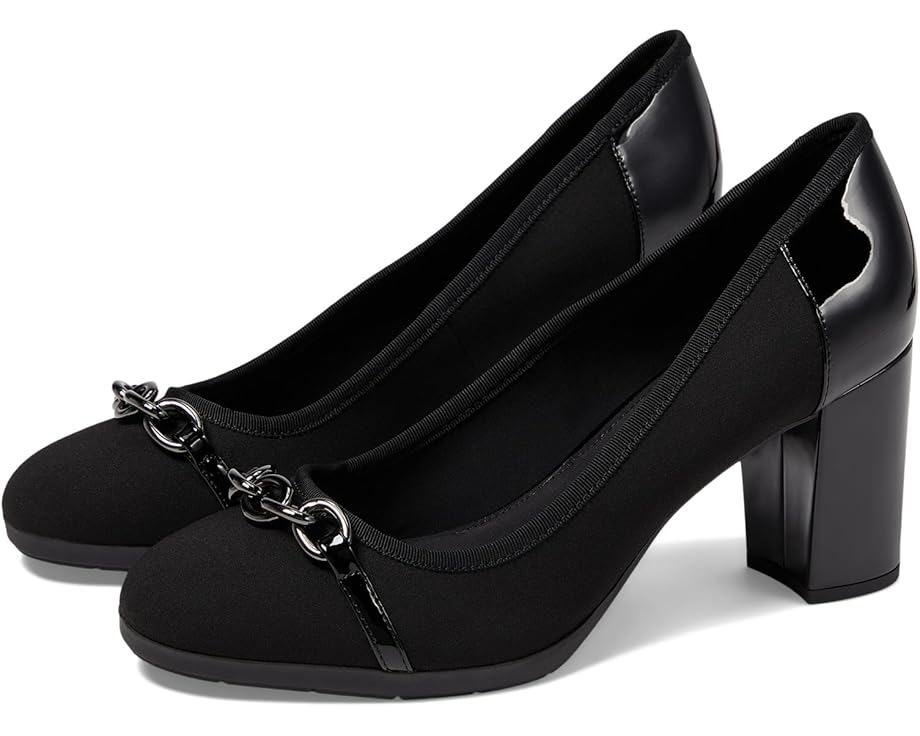 Anne Klein туфли Celina на каблуке с ремешком черного цвета