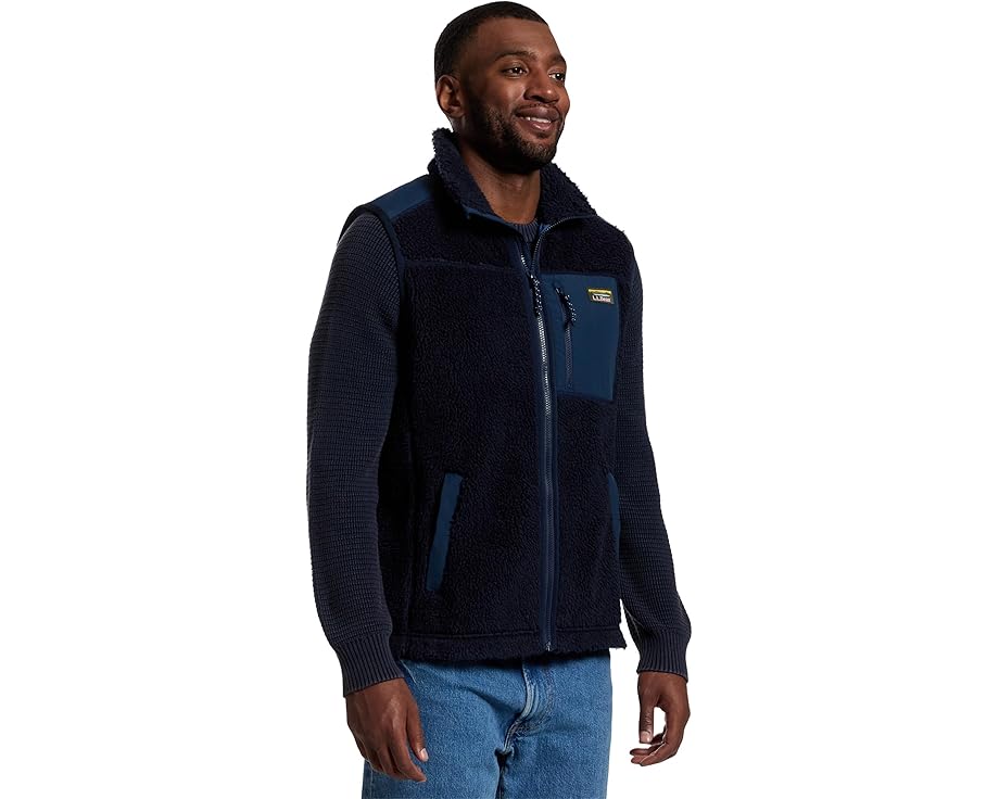 Жилет Bean's Sherpa с капюшоном и карманами на молнии L.L.Bean